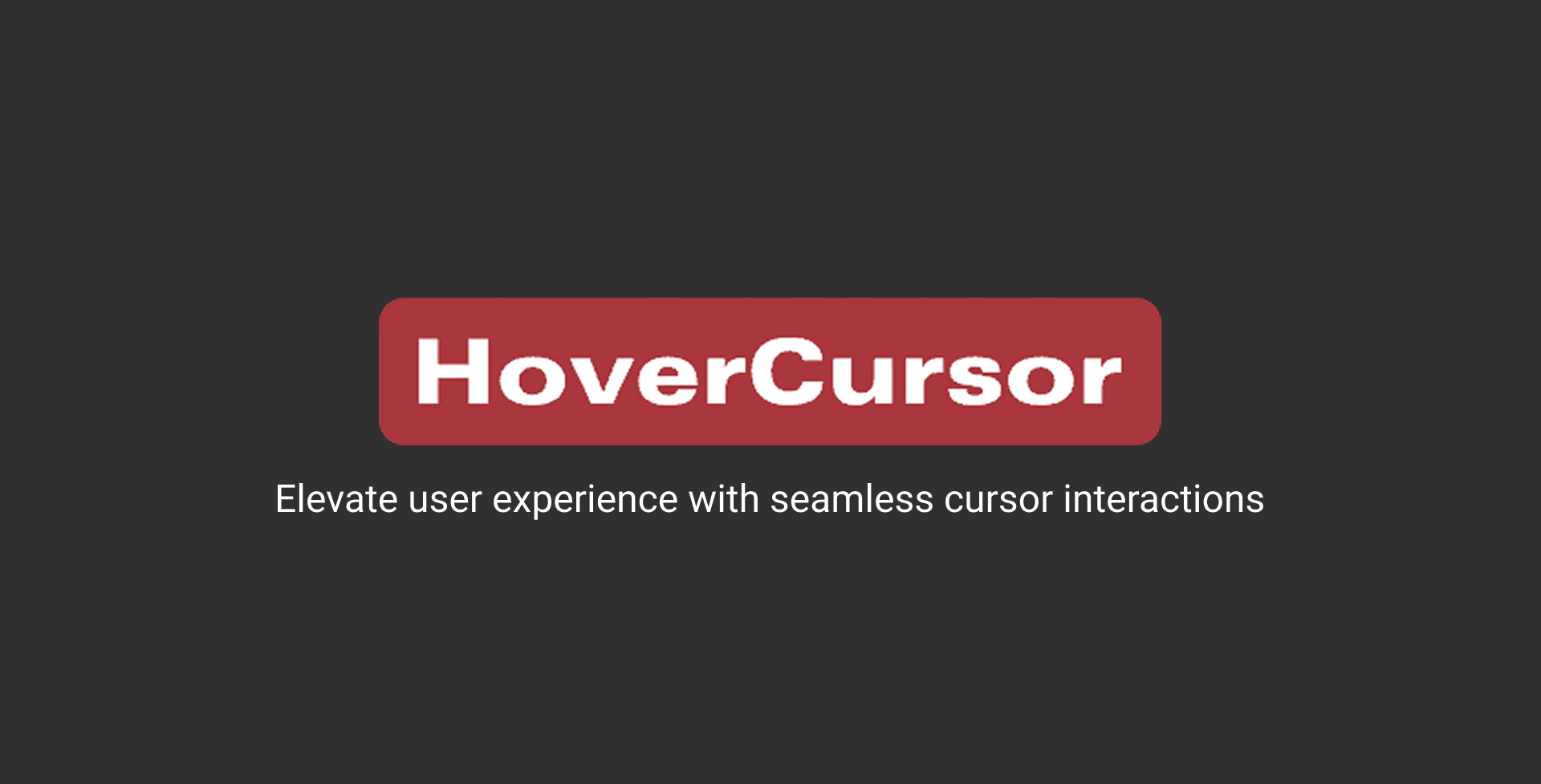 Hover Cursor Logo